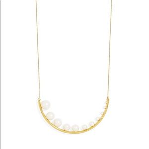 Bauble Bar Pea-pod necklace